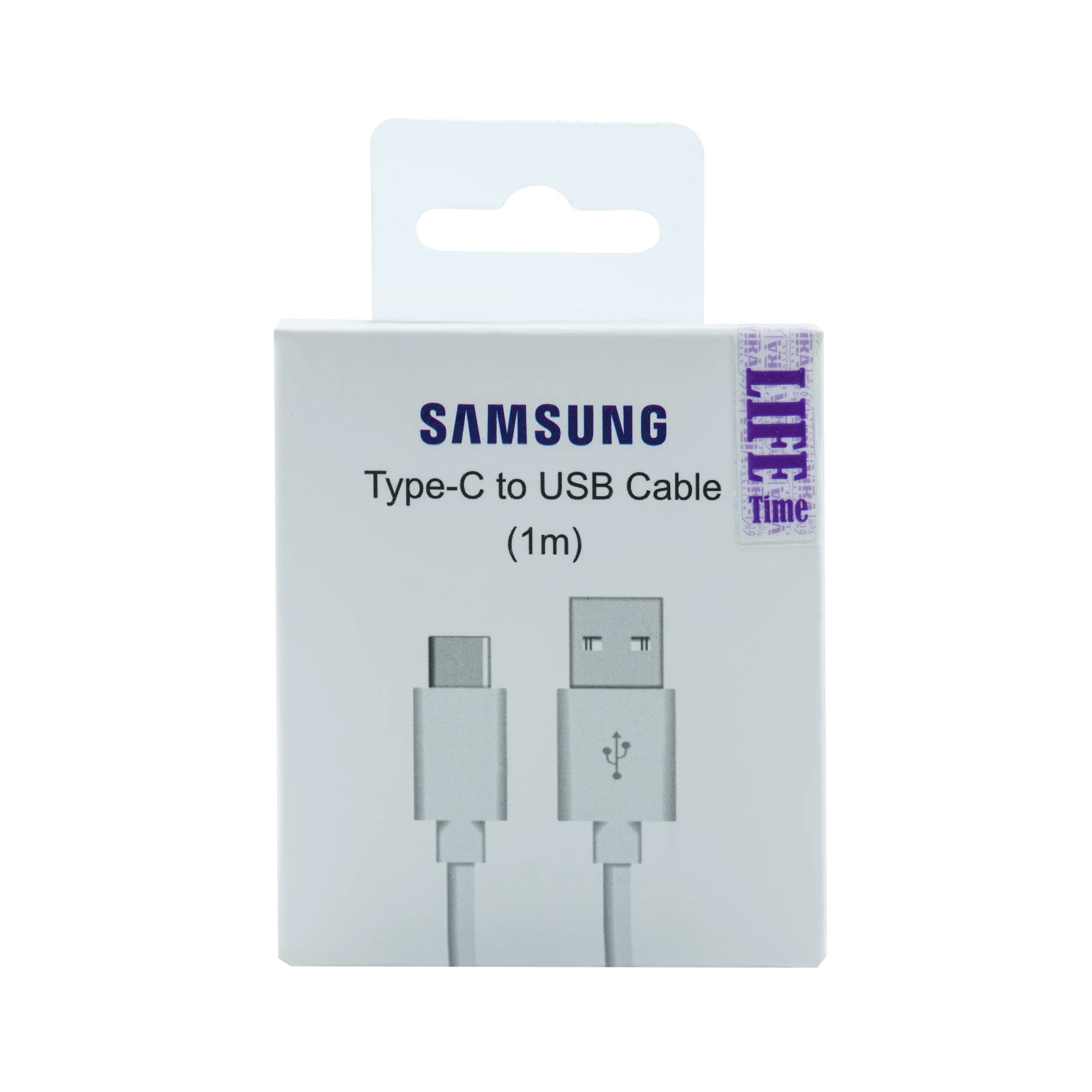 کابل شارژ USB-A به Type-C سامسونگ | اورجینال، 1.2 متر | فست شارژ | گارانتی مادام‌العمر
