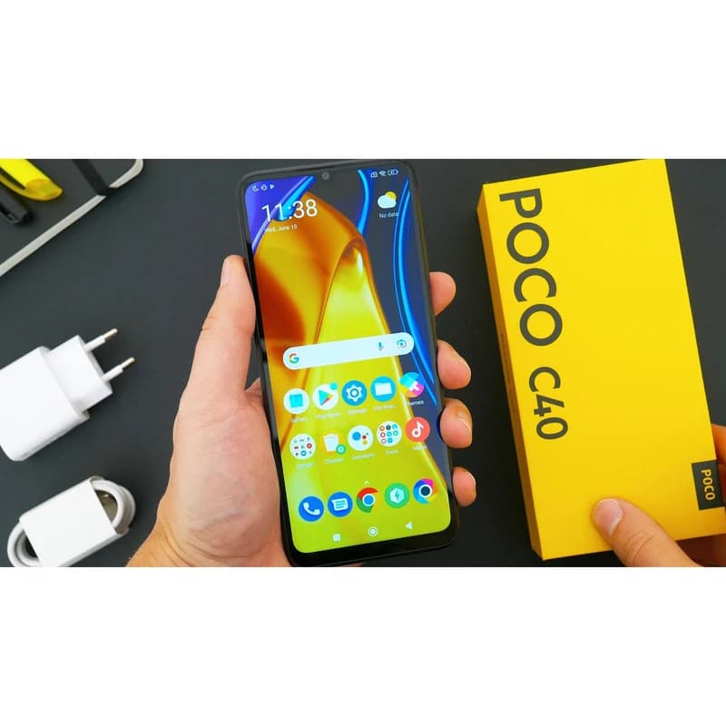 گوشی شیائومی POCO C40 / حافظه 64 گیگابایت / رم 4 گیگابایت/ کارکرده — تصویر ۹