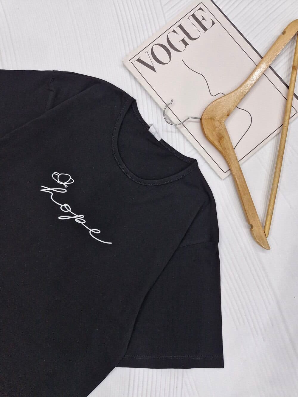 تیشرت باکسی hope