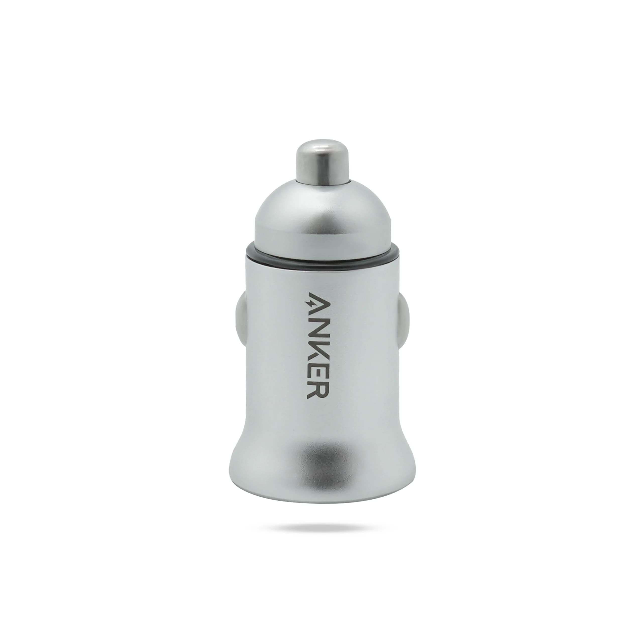 شارژر فندکی Anker A2727 – دو پورت USB-A 24W با بدنه آلومینیومی و محافظت MultiProtect
