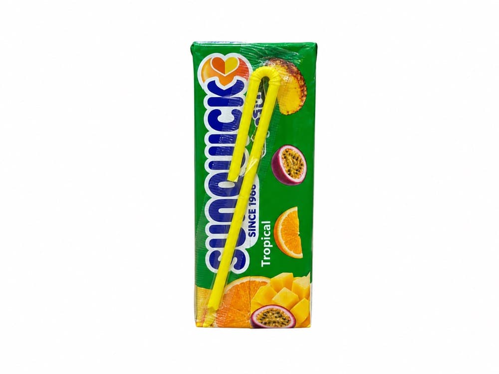 ابمیوه سن کوییک پاکتی چند میوه 200 میل