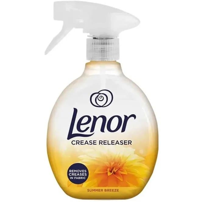 اسپری ضد چروک و خوشبو کننده لباس با رایحه نسیم تابستانی لنور lenor 500ml