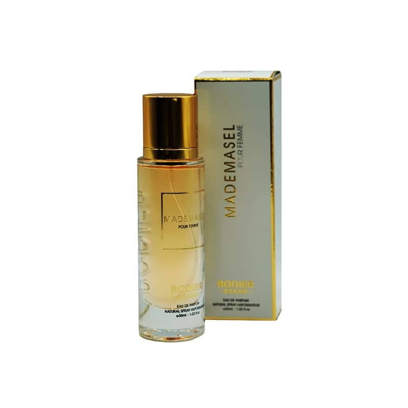 عطر جیبی زنانه رودیر Rodier مدل مادمازل Mademasel حجم 30ml جعبه دار