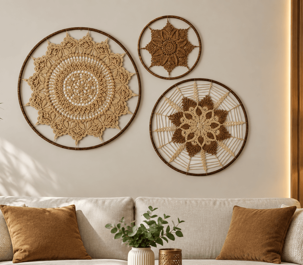 دیوارکوب ماندالا