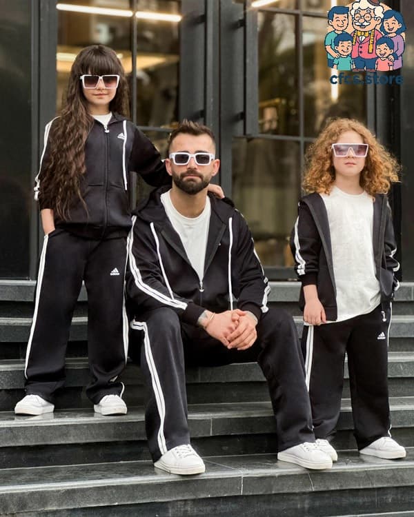 ست خانوادگی سویشرت شلوار آدیداس غواصی CFCS