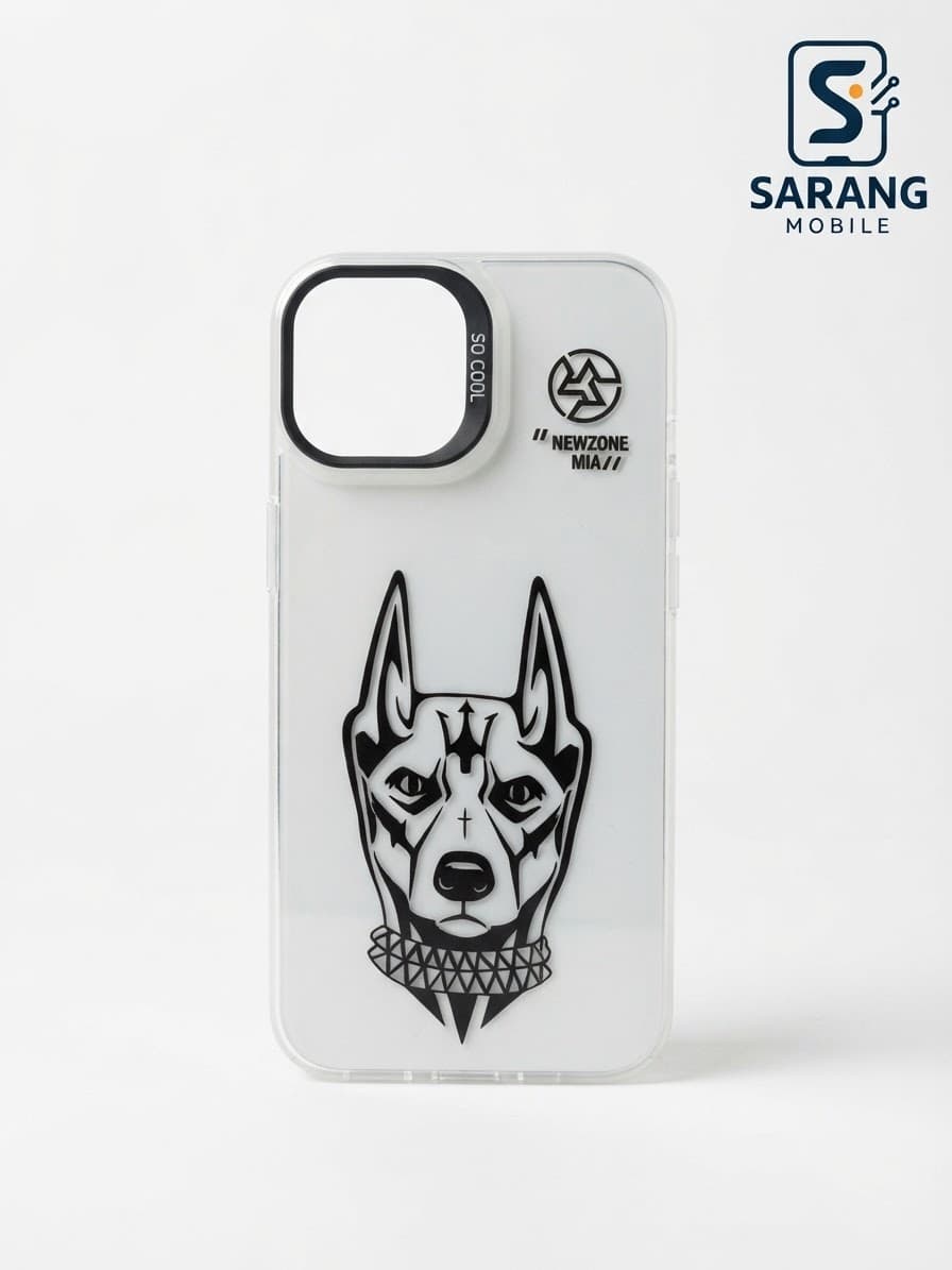 کاور گوشی موبایل آیفون 13 و 14 نرمال iPhone13- iPhone14- طرح سگ دوبرمن Dobermann Dog