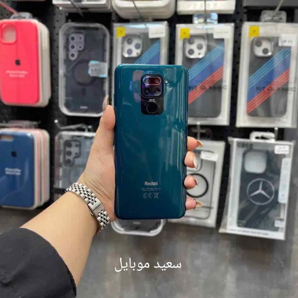 شیائومی Redmi Note 9 /حافظه 128 گیگابایت/رم 4 گیگابایت/در حد نو