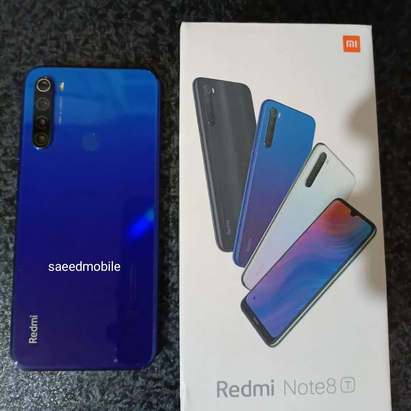 شیائومی Redmi Note 8T / حافظه 64 گیگابایت / رم 4 گیگابایت / در حد نو