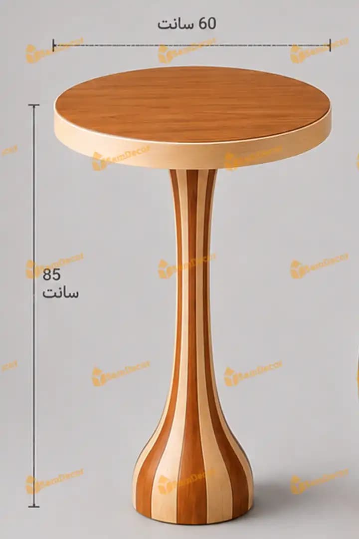میز خاطره چوبی سام دکور — تصویر ۳