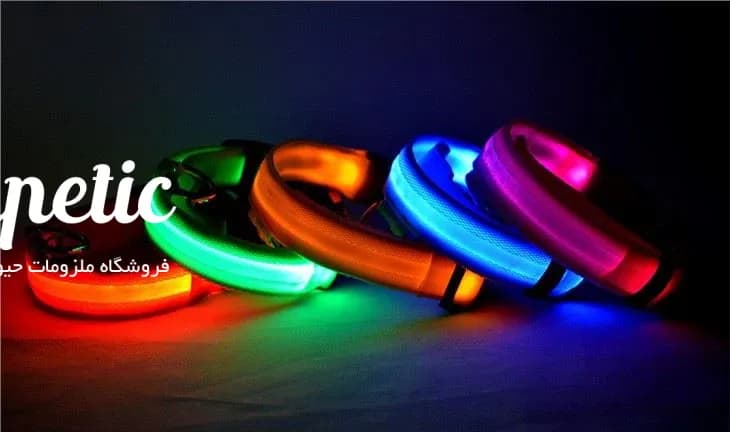قلاده LEDدار ساده — تصویر ۲