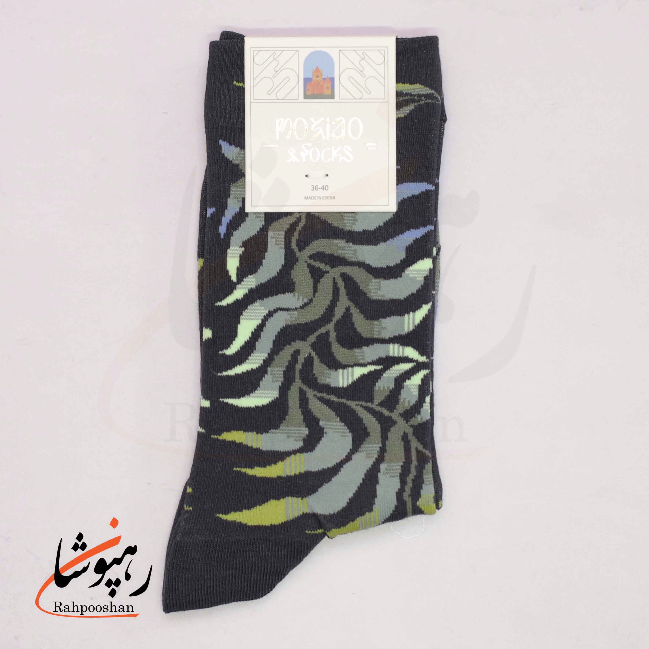 جوراب ساقدار موکسیائو (MOXIAO) طرح پریشانی در زیبایی