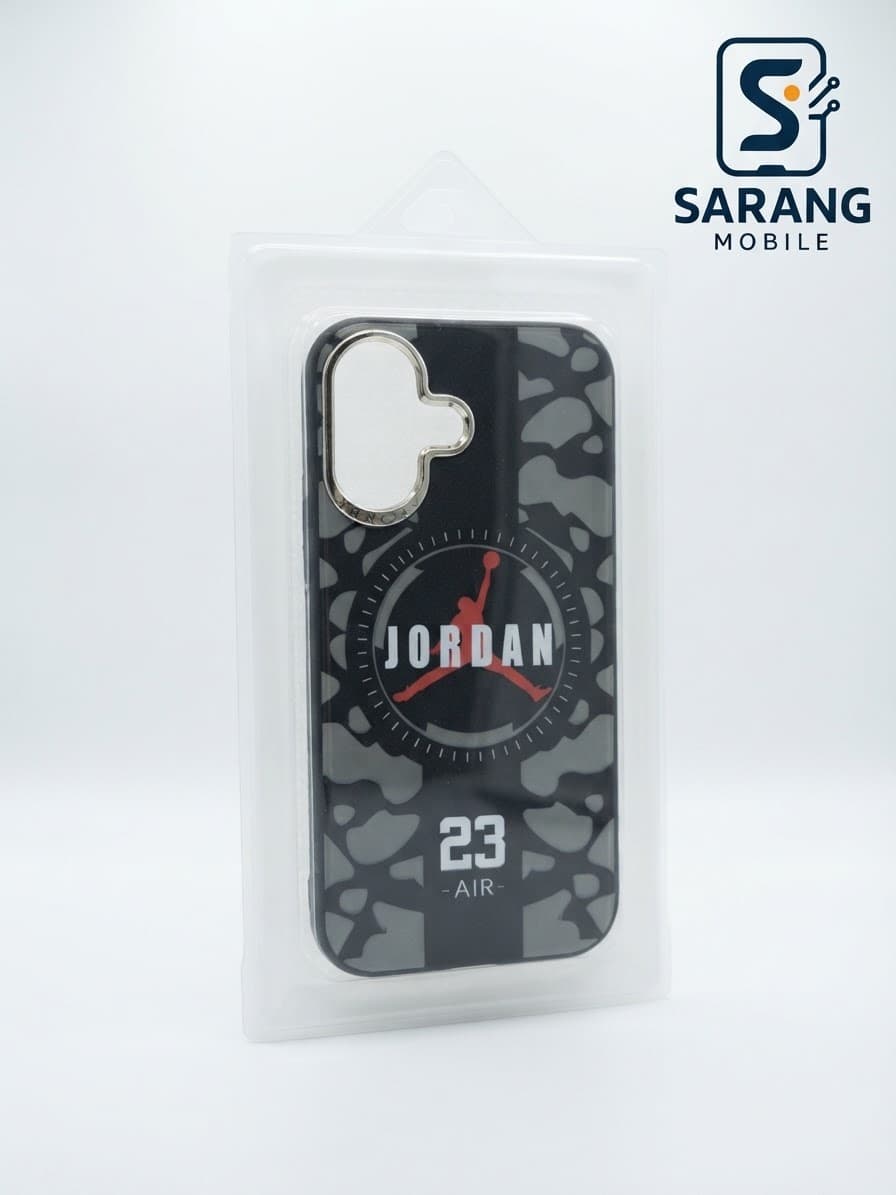 قاب طرح JORDAN مگ سیف دار مناسب iPhone 16