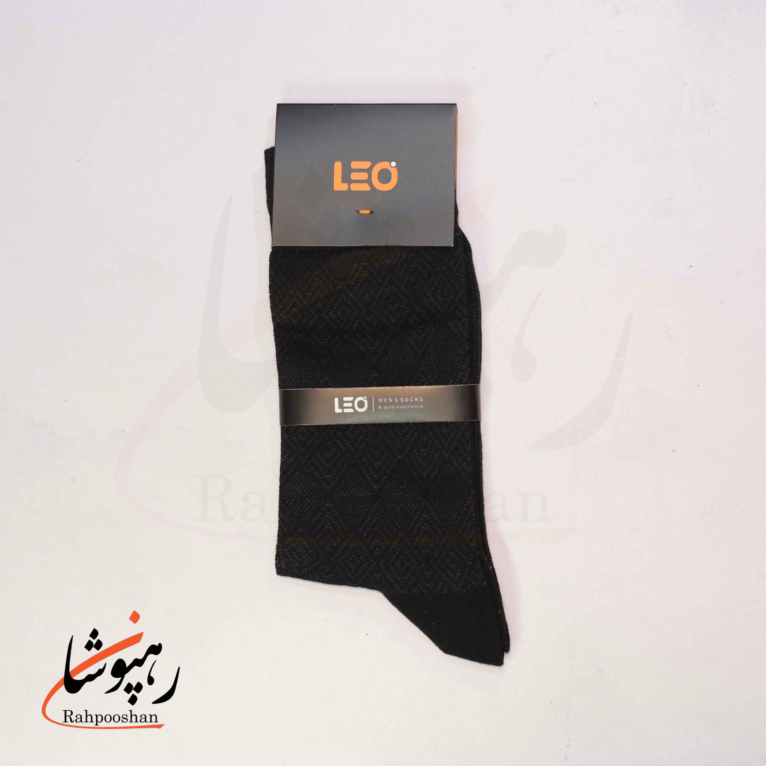 جوراب لئو LEO ساق دار دوفس سرمه‌ای تیره و بنفش سیر (پک 6 عددی)(131) — تصویر ۳