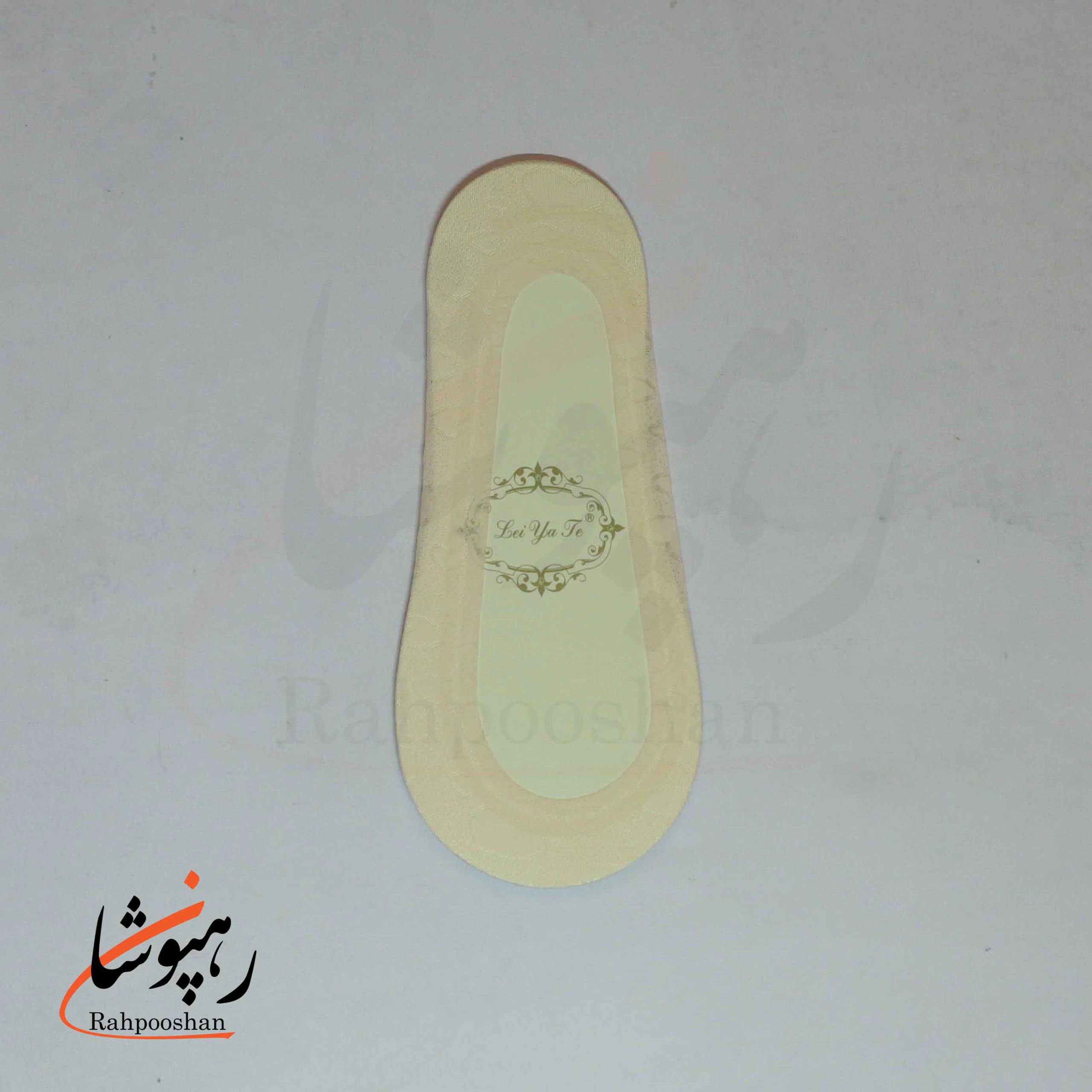 جوراب کالج گیپوری طرح قلب صورتی کف استپ دار (12 عددی) — تصویر ۴