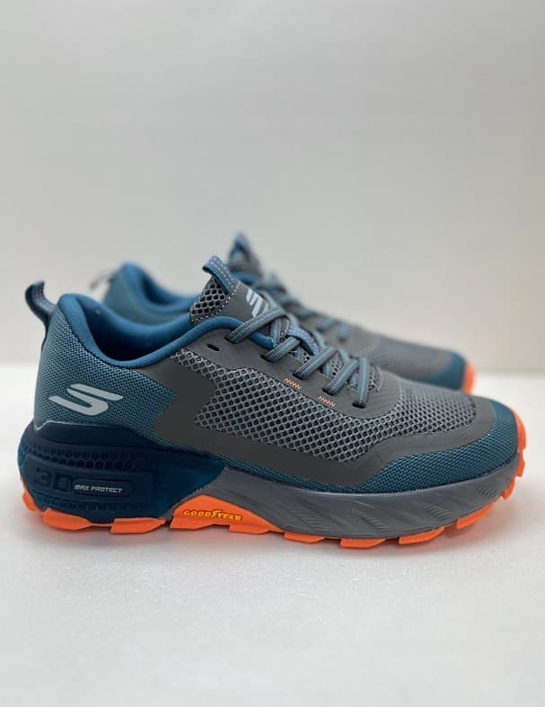 کفش کتانی اسکچرز مکس پروتکت آبی Skechers Max Protect