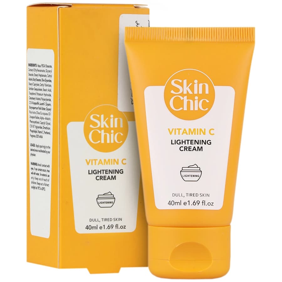 کرم روشن کننده صورت ویتامین سی اسکین شیک Vitamin C Lightening Cream
