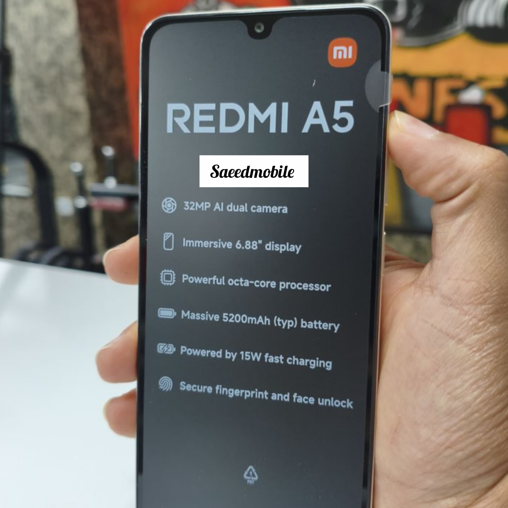 شیائومی مدل Redmi A5 / با ظرفیت 128 گیگابایت / رم 4 گیگابایت — تصویر ۷