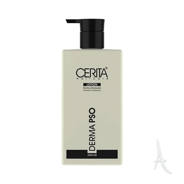 لوسیون بدن سریتا مدل Derma Pso حجم 250 میلیلیتر مناسب پوست خشک و حساس، جذب سریع، آبرسان 24 ساعته، ضد التهاب، ضد اگزما و ضد خشکی، رفع پوستههای مرده و تقویت سد طبیعی پوست — تصویر ۲