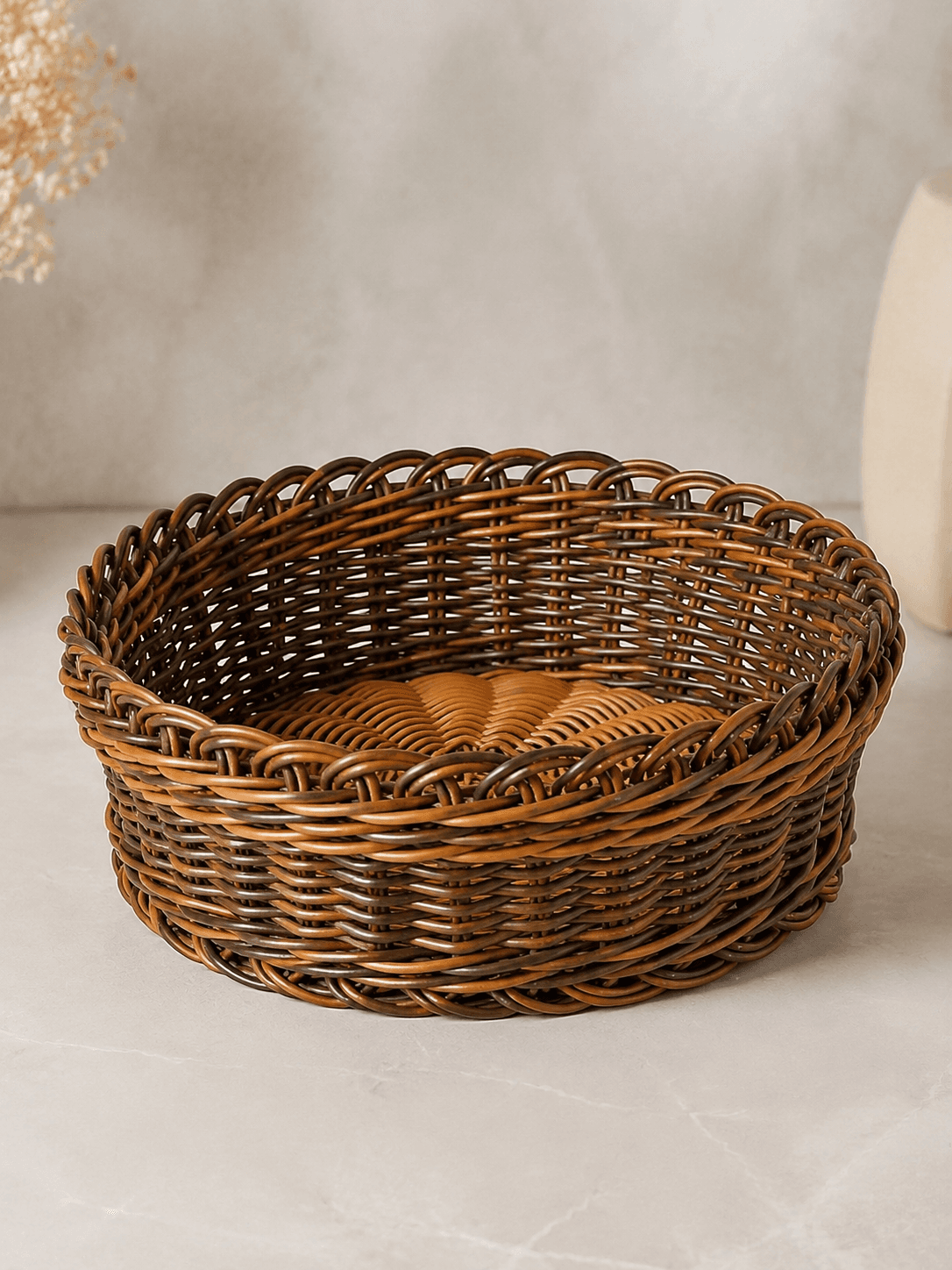 سبد سبزی بزرگ گرد (نان)