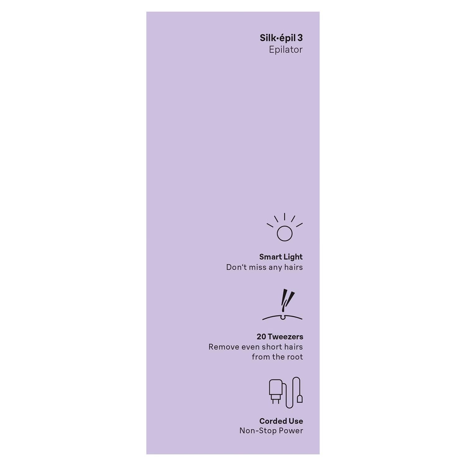 اپیلیدی براون مدل Braun Silk-épil Series 3 3-000 Epilator — تصویر ۴