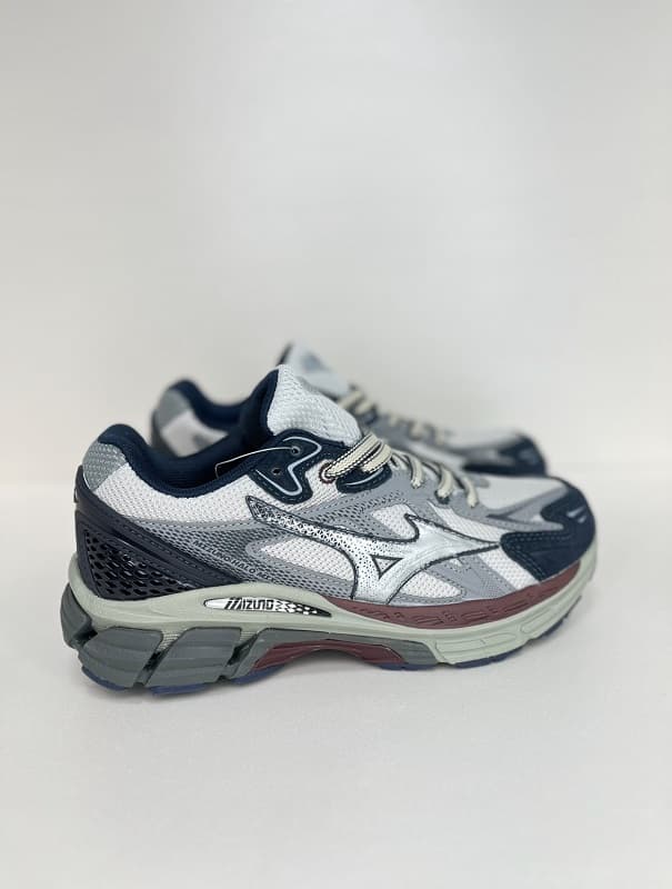 کفش کتانی میزانو مردانه آبی طوسی MIZUNO HALO MIX