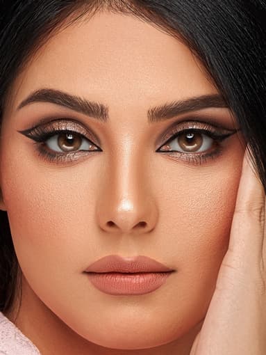 لنز رنگی دهب هازل Dahab hazel — تصویر ۲