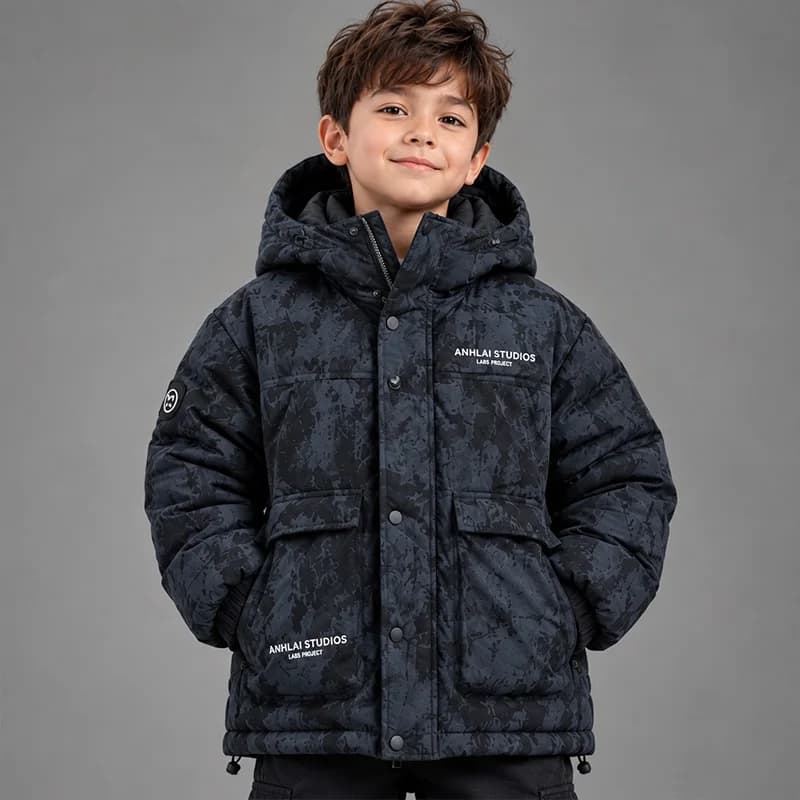 کاپشن پسرانه وارداتی کد CL-00161