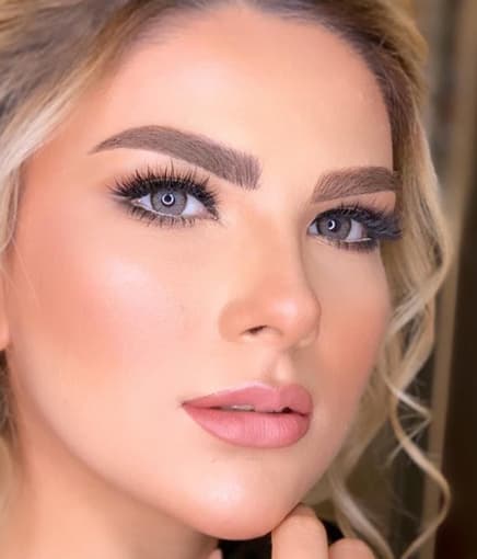 لنز رنگی دهب لومیر هیزل Dahab lumirere hazel — تصویر ۳