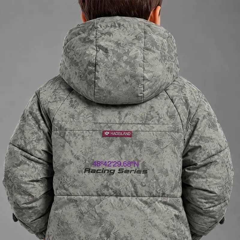 کاپشن پسرانه وارداتی کد CL-00160 — تصویر ۳