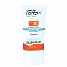 کرم ضد آفتاب SPF 30 فاربن (50 میلیلیتر)