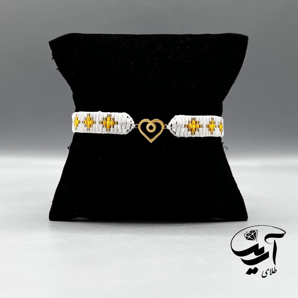 دستبند طلا و میوکی زنانه کد 1340