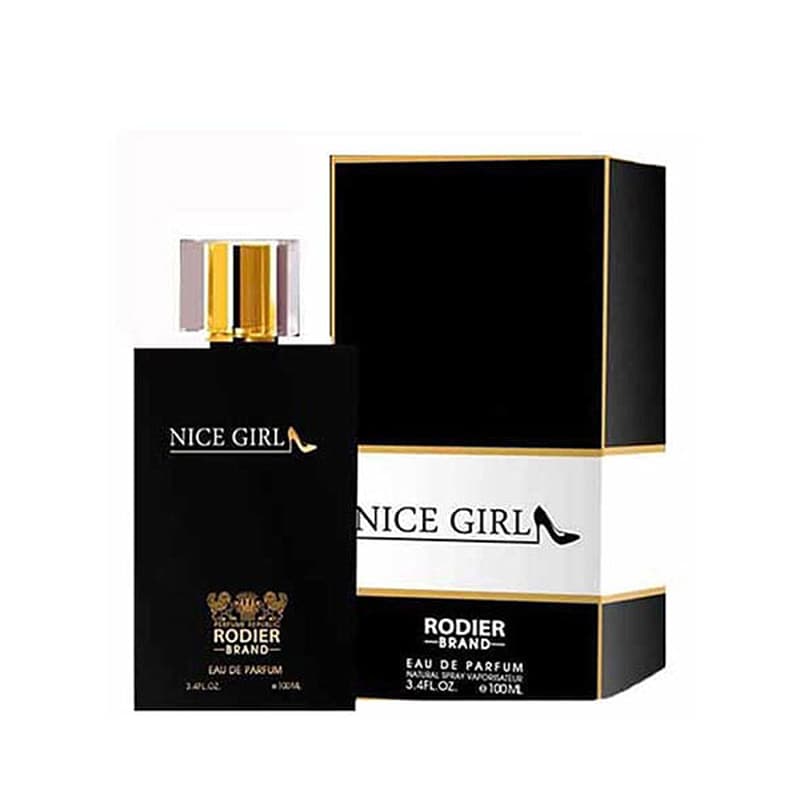 ادو پرفیوم زنانه رودیر مدل NICE GIRL حجم 100 میل