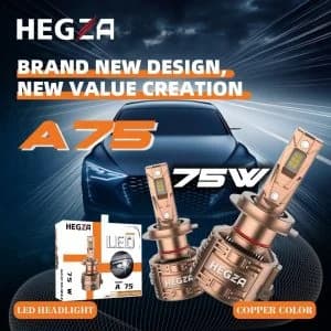 هدلایت خودرو برند زیمر مدل هگزا A75 (HEGZA A75) — تصویر ۳