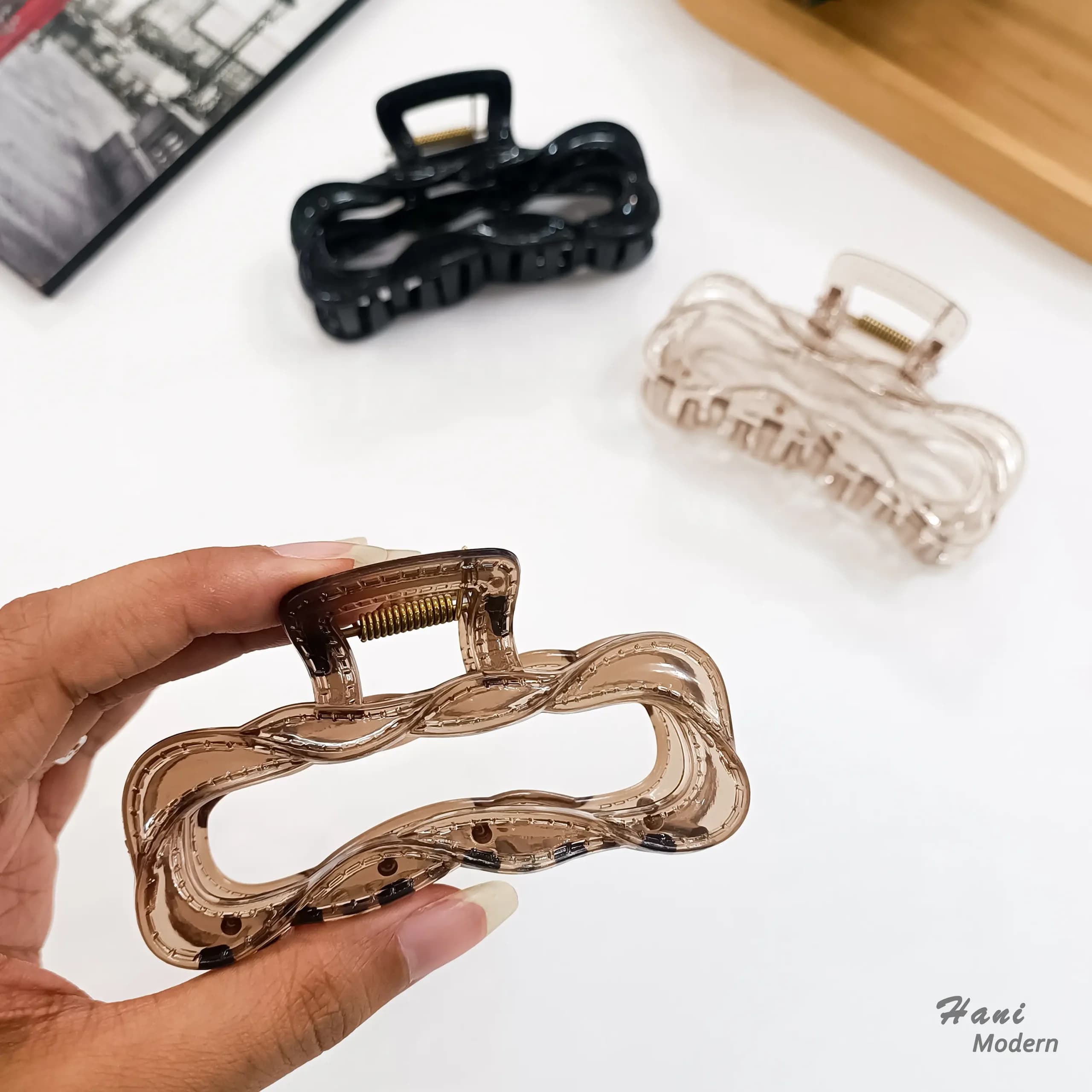 کلیپس مستطیل طرح چرم — تصویر ۵