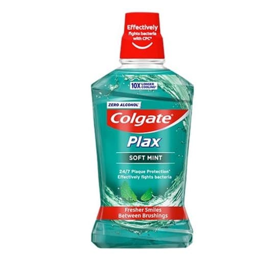 دهان شویه کلگیت colgate مدلPlax مدل Fresh Mint حجم 500 — تصویر ۲