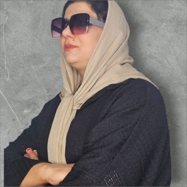 روسری نخی ساده — تصویر ۳