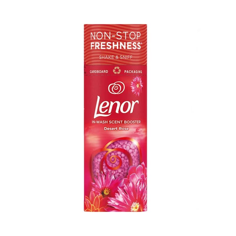 دانه های خوشبو کننده لباس لنور Lenor رایحه Desert Rose بسته 155 گرمی