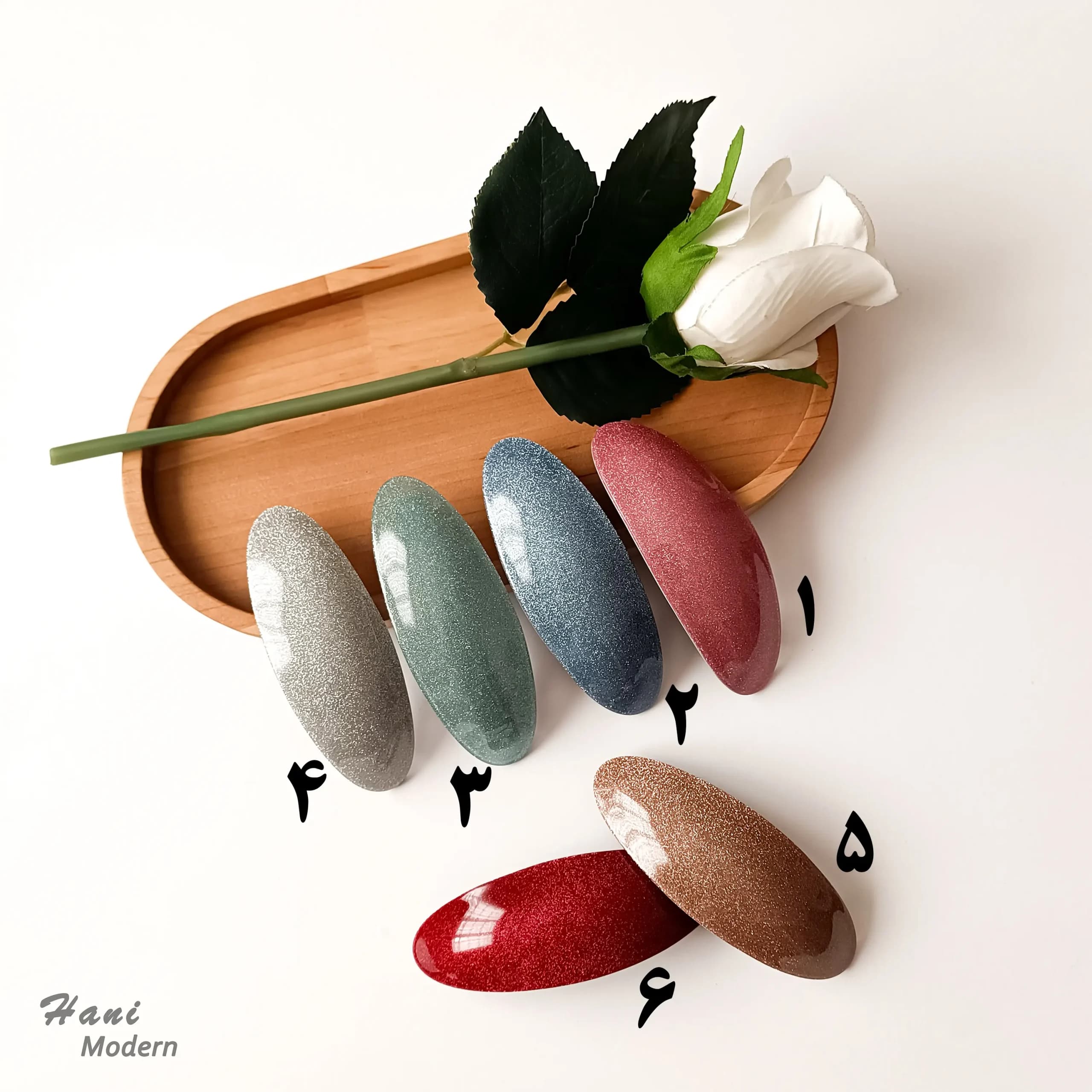 گیره فرانسوی شاین رنگی — تصویر ۴