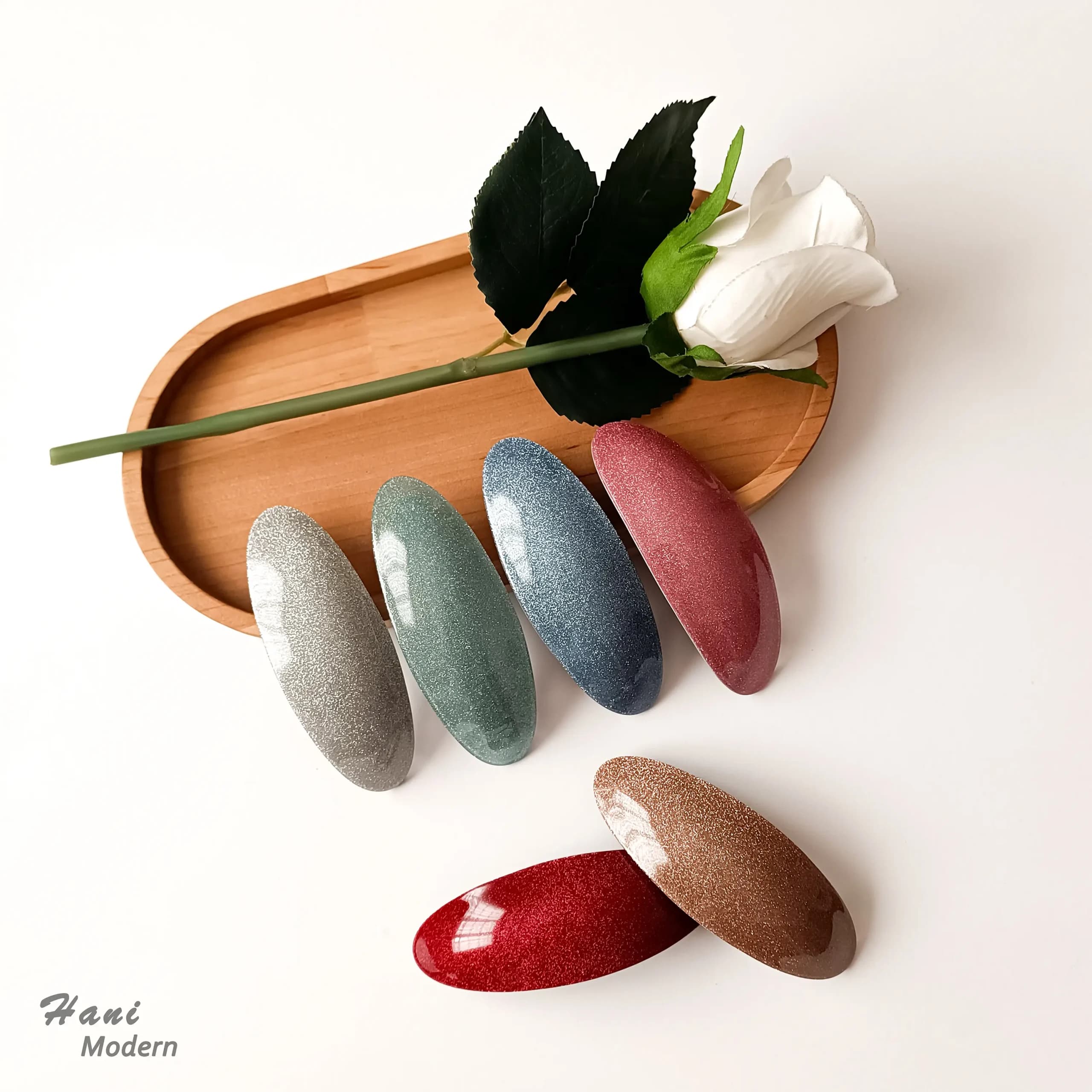 گیره فرانسوی شاین رنگی