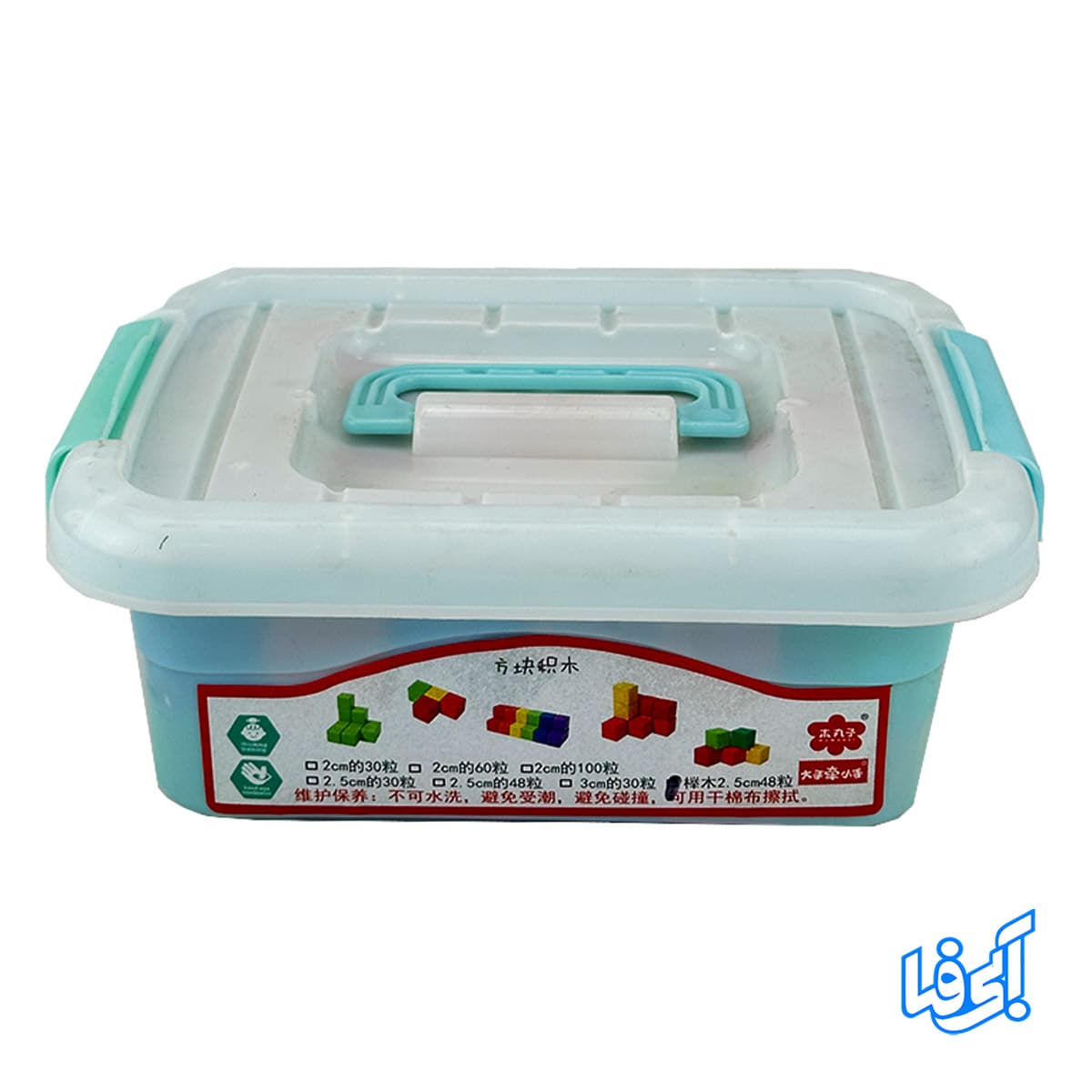مشخصات، و خریدبازی مکعب های چوبی ( بریکس ) کد 7 | آبی فا — تصویر ۵