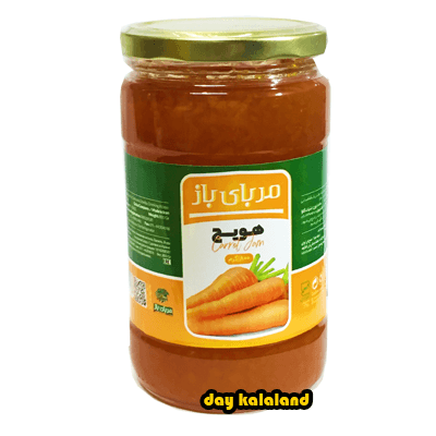 مربای هویج 800 گرمی باز(دو تا بخری سه تا میبری)
