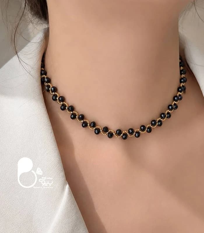 گردنبند طوق زنانه بلک رز — تصویر ۲