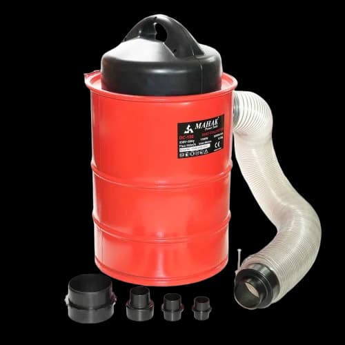 مکنده 100 میلیمتر با مخزن فلزی DC-100 محک