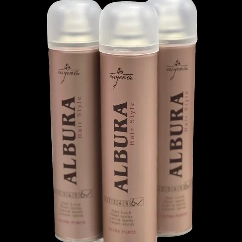 اسپری چسب مو فلزی آلبورا Ultra Forte (250 میل و 400 میل) — تصویر ۷