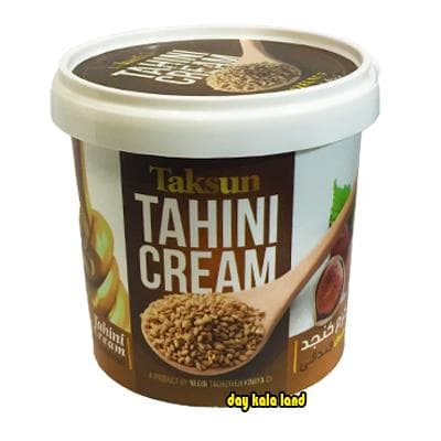 کرم کنجد 180 گرمی فندقی تکسان کرمی( یکی بخری دو تا میبری)