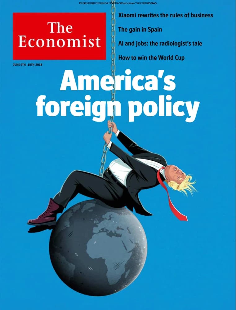 کتاب The Economist USA – 9 June 2018 (مجله اکونومیست آمریکا؛ 9 ژوئن 2018) نسخه انگلیسی PDF
