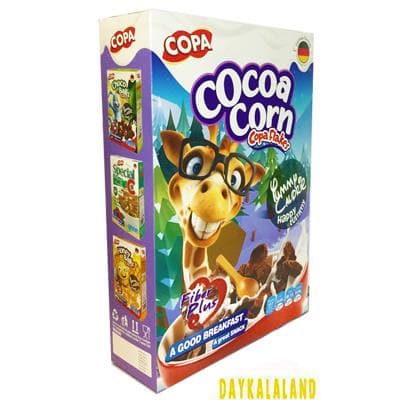 کورن فلکس بالشتی شکلاتی 250 گرمی کوپا