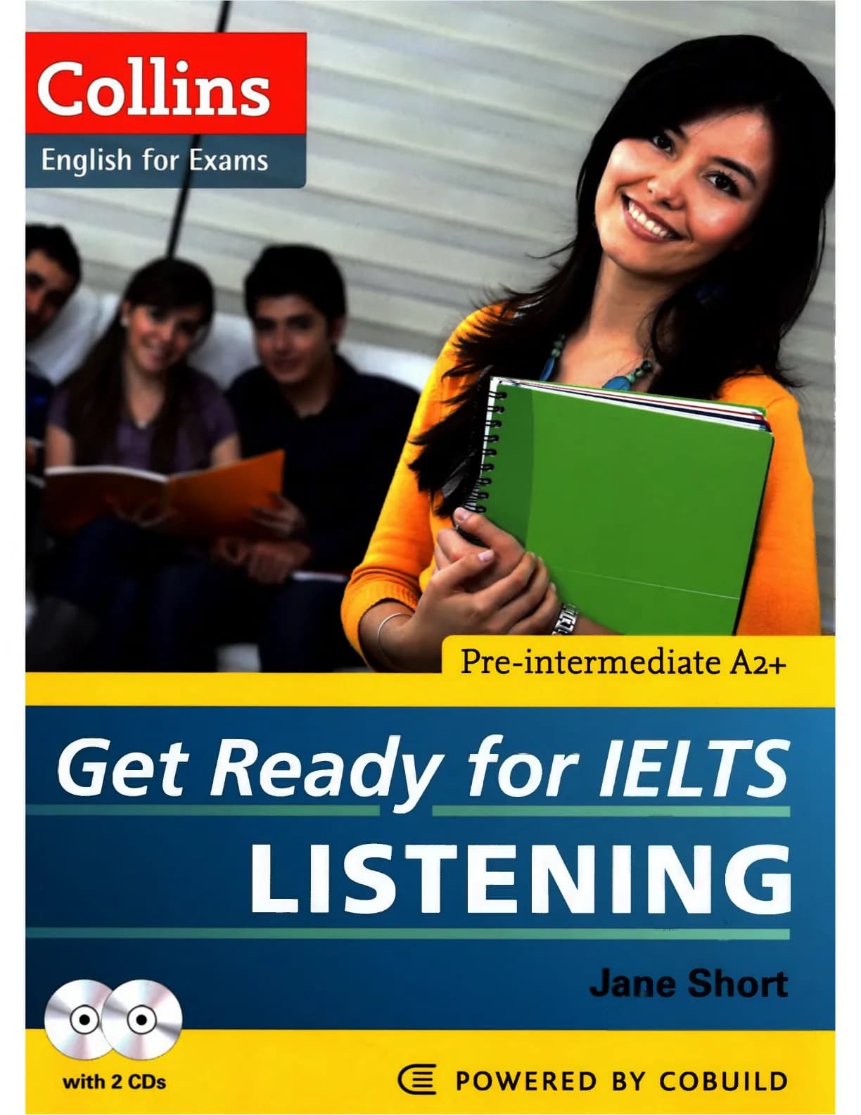 کتاب Get Ready for IELTS Listening: Pre-Intermediate A2 (برای آیلتس لیسنینگ آماده شوید؛ سطح پیش متوسط A2) نسخه انگلیسی PDF | جین شورت