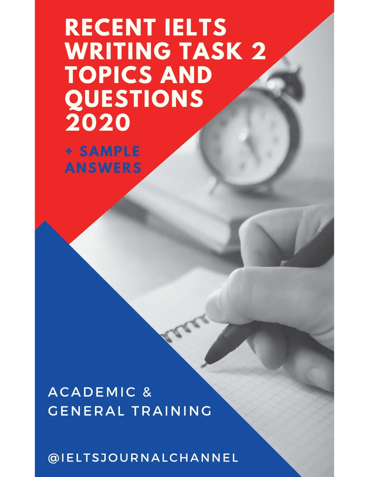 کتاب Recent IELTS Writing Task 2 Topics and Questions (جدیدترین موضوعات و سوالات رایتینگ تسک 2 آیلتس) نسخه انگلیسی PDF