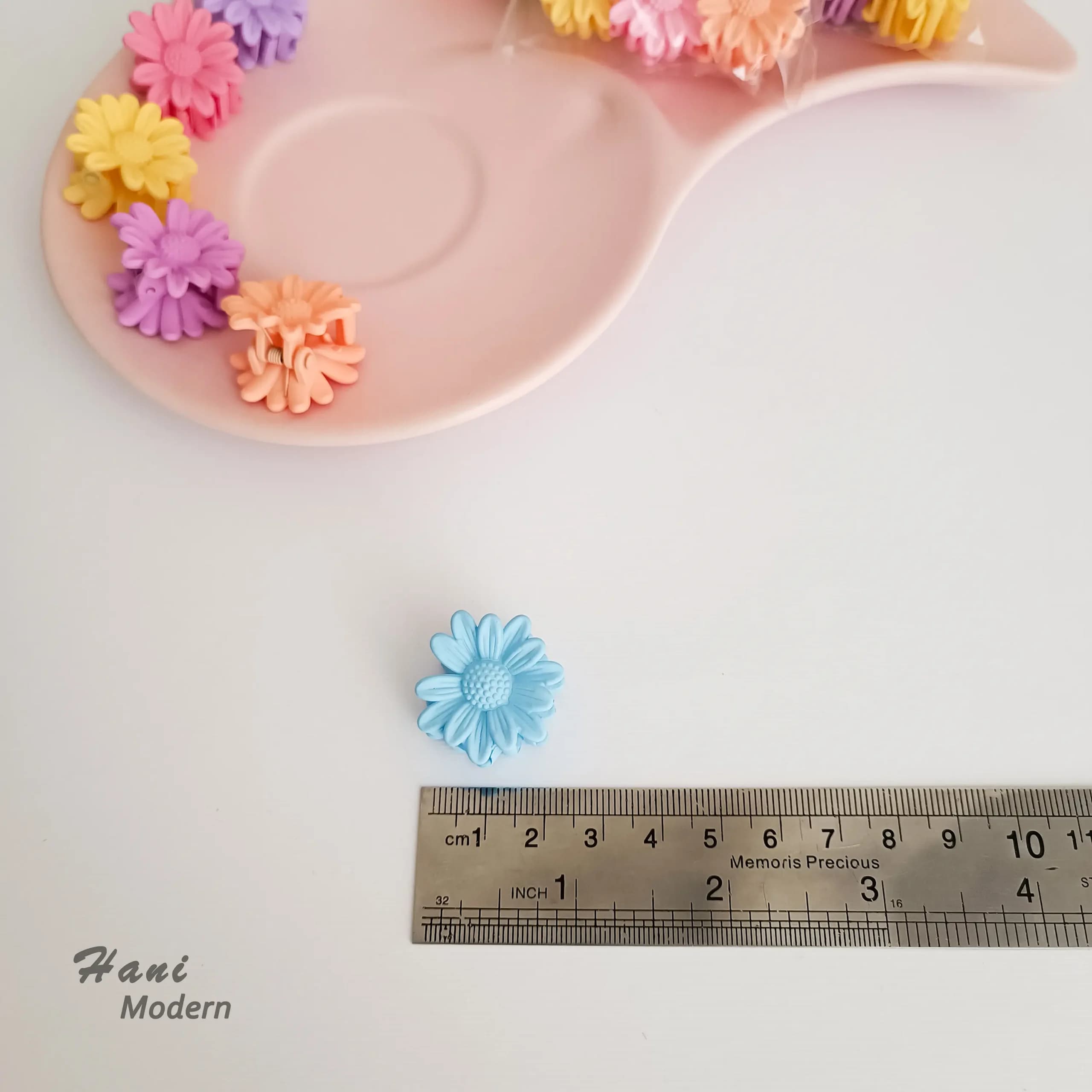 مینی کلیپس گل (پک 3 عددی) — تصویر ۳